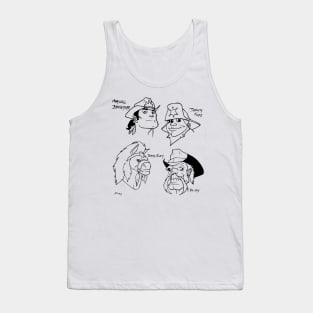 Bravestarr Sketchdraw Tank Top